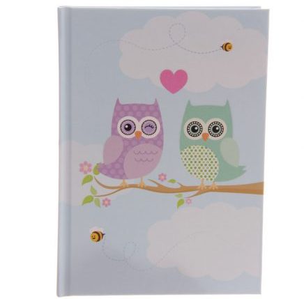 Owl Hardbacked Notebook