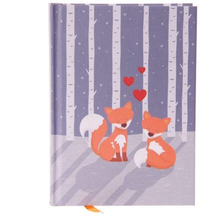 Love Foxes Hardbacked Notebook
