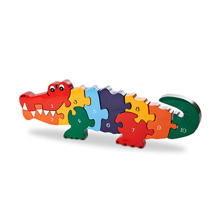 Jigsaw (Number): Crocodile