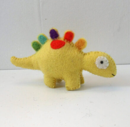 Yellow Stegosaurus