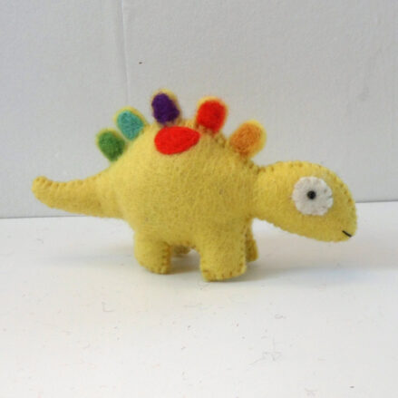 Yellow Stegosaurus